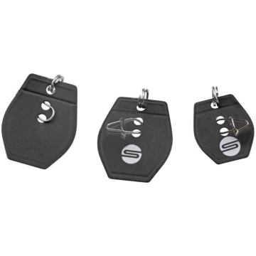 Freestyle Mānekļu mēlītes MATĒTI MELNS 20MM 4589-1