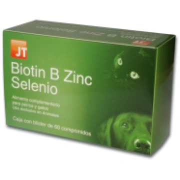 JT Pharma Biotin B Zinc Selenium uztura bagātinātā