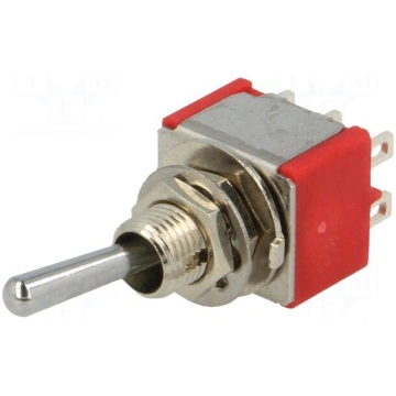 Switch: toggle | Pos: 2 | DPDT | ON-(ON) | 2A/250V