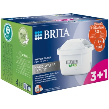 Brita Maxtra Pro Hard Water Expert filter 3+1 pc (