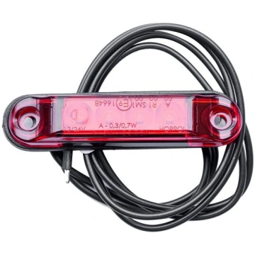 Sarkans piekabes gabarītlukturis LED LD 2329 Horpo