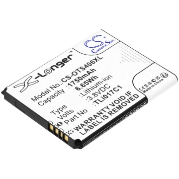 1750mAh for Alcatel One Touch Streak,OT-4060,OT-40