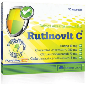 OLIMPLABS Rutinovit C kapsulas N30