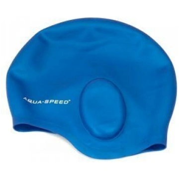 Peldcepure Aqua Speed Ear Cap, zila Aqua-Speed