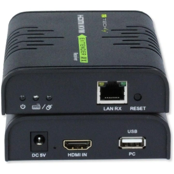Techly Extender KVM HDMI+USB po UTP (8054529028214