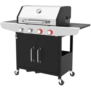 ProfiCook gāzes grils, kas nodrošina temperatūru l