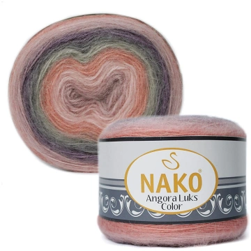 NAKO ANGORA LUKS COLOR
