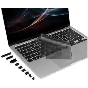 MOSISO Tastatūras vāciņš Īpaši plāna āda ar putekļ