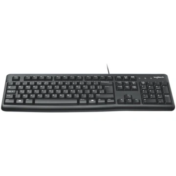 LOGITECH K120 Corded Keyboard black USB (US) Logit