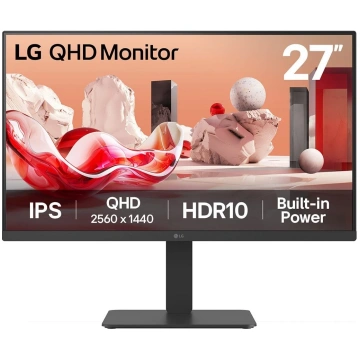 "LG 27"" 27BA54QB-B QHD DP HDMI IPS 16:9 HDR10"