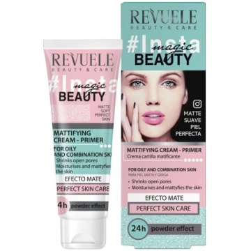 Matējošais krēms sejai Revuele Insta Magic Beauty,