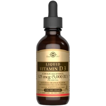 Solgar SOLGAR D3 vitamīns šķidrā veidā - 59 ml