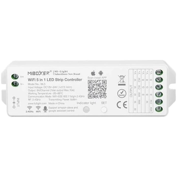 LGIDTECH WL5 LED Strip Light, 5 in 1 kontrolieris 