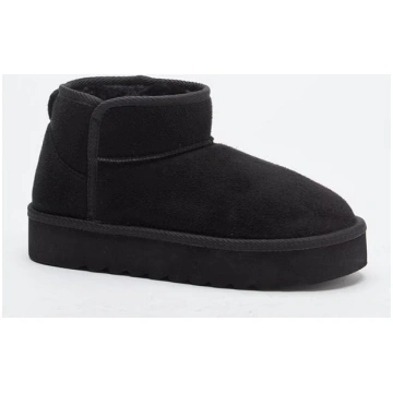 Studio Faux Fur Lined Low Ankle Boots