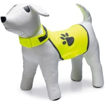 Veste sunim Beeztees Safety 749780, dzeltena krās.
