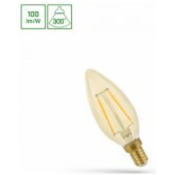 Spectrum LAMPA LED E14 B35 4.9W 490LM 2400K LED sp