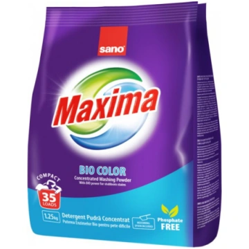 Sano Maxima Bio koncentrēts veļas pulveris, 35 maz