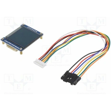 Display: OLED; 1.5"; 128x128; 44.5x37mm; RGB; PIN: