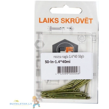 Nagla misiņa 1.4*40 50gb 09371