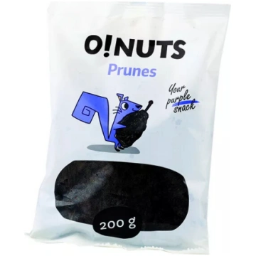 Cepti sāļi zemesrieksti o!nuts Plum O!NUTS 200 g