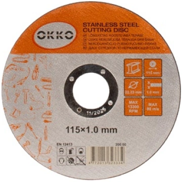 CUTTING DISCS 115X1.0 OKKO 200.001.0 (477201332333