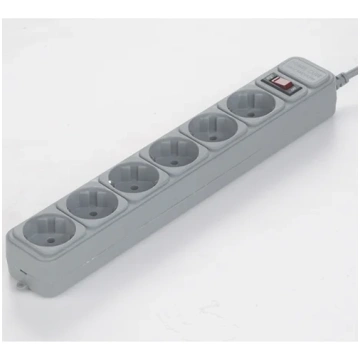 Gembird SPG6-B-6C Sockets quantity 6 Surge protect