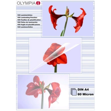 Olympia Laminierfolien DIN A4 100 pcs 80 mic ( OLY