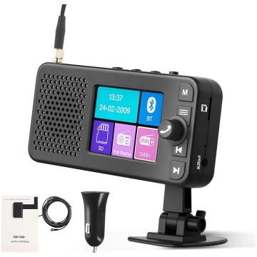 Digitālais radio DAB DAB+ adapteris automašīnas ra