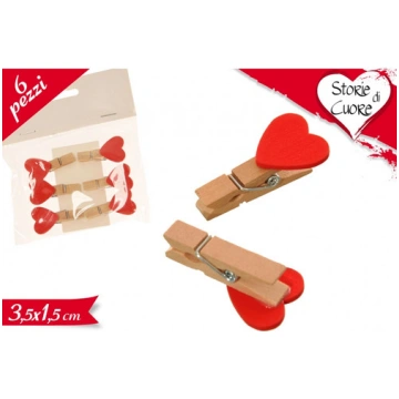 MOLLETTE CUORE 6PZ
