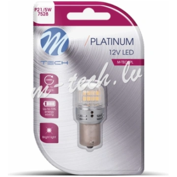 LB872W-01B - Blister 1x Diode LED M-TECH Platinum 