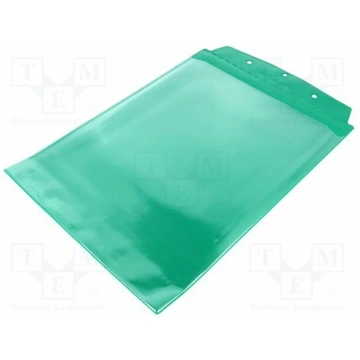 Document pocket; green; Size: A4 | FA-02011A4PH63 