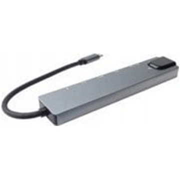 HUB USB PremiumCord Adaptér USB-C na HDMI + USB3.0