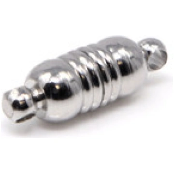 Magnetic Bracelet Clasp Silver Cylinder Neodymium