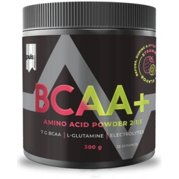 Puls BCAA+ aminoskābju pulveris, 300 g