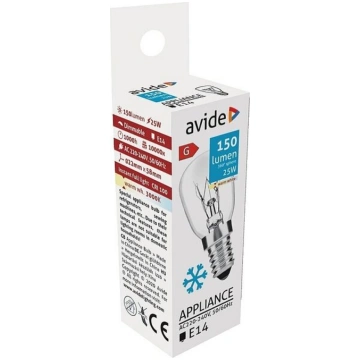Avide lampa ledusskapim E14 25W 150lm