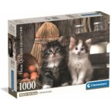 Clementoni Puzzle 1000 HQC Beloved Kittens Poster 