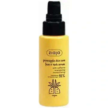 Ziaja Pineapple Caffeine Serum - Energizing and mo