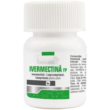 Ivermectin 3mg Pasteur 50 cpr - Tablets for the tr