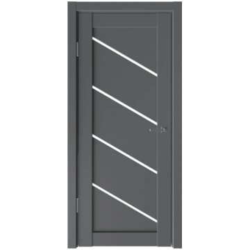 Durvju komplekts DORA Diagonal-1, PVC pārklājums, 