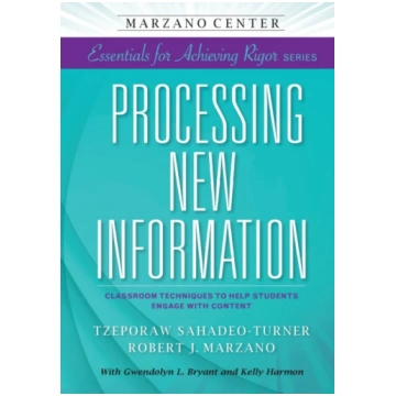 Processing New Information Robert J. Marzano Tzepo