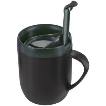 Termokrūze Smart Cafe Cafetiere, 0.38 l, pelēka kr