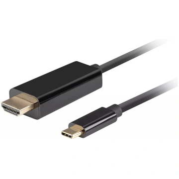 Video kabeļa adapteris LANBERG CA-CMHD-10CU-0005-B
