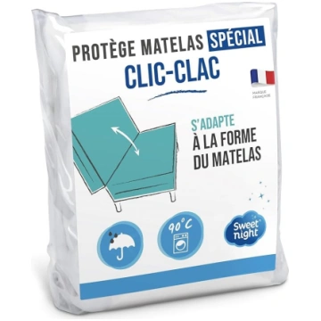 SWEET NIGHT Sofa Bed Mattress Protector 120 x 190 