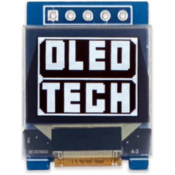 OLED displeja modulis 0.66" 64x48 I2C balts OLED d