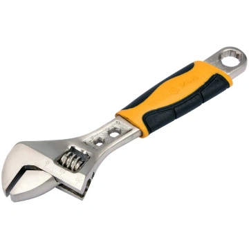 ADJUSTABLE WRENCH 150MM W/PLASTIC HANDLE (54070) V