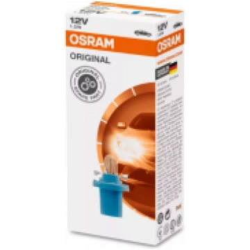 OSRAM 1.2W 12V Original Auxiliary BX8.5d, Halogen 