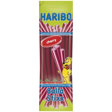 Haribo želejveida konfektes Balla Balla Cherry Kir