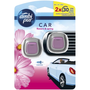 Auto gaisa atsvaidzinātājs Ambi Pur Flower, 2 gab