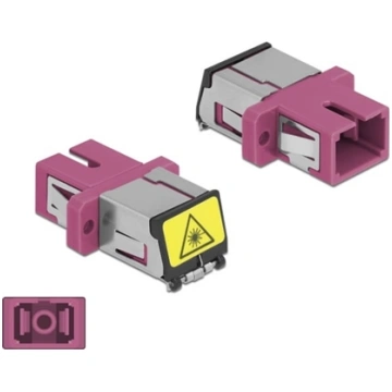 Delock Optical Fiber Coupler with laser protection