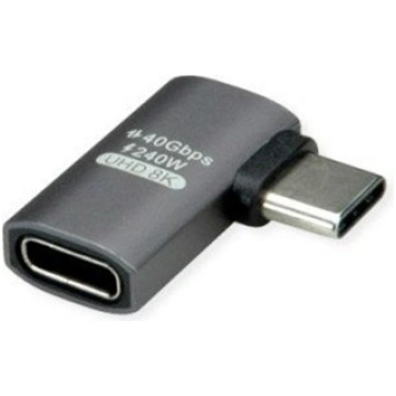 Roline Adapter, USB4 Gen 3x2, Aluminum, 90° flat,